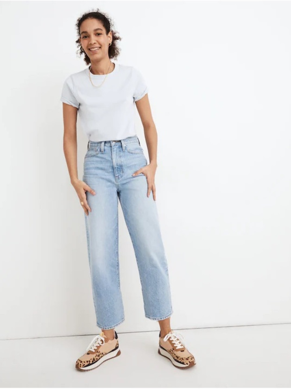 Madewell Balloon Jeans in Datewood Wash